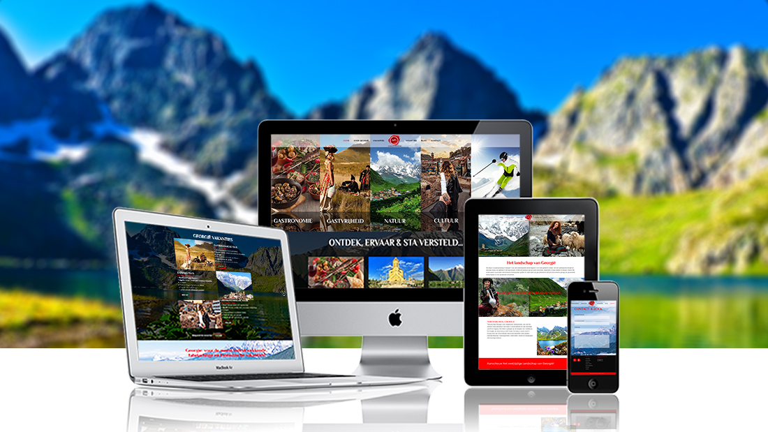webdesign georgian adventure, webdesign eindhoven, webdesign valkenswaard, website laten maken eindhoven